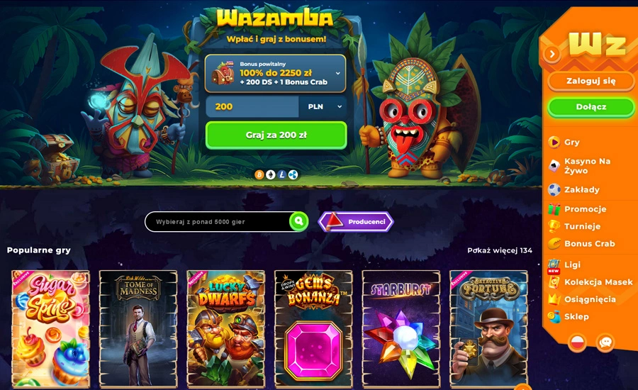 Wazamba Casino bonus 3