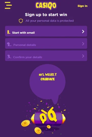 Casiqo login — jak zalogować się i założyć konto?