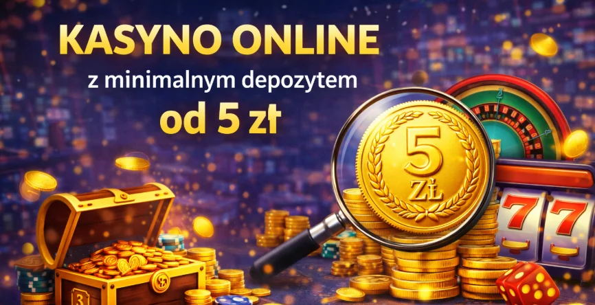 Kasyno minimalny depozyt 5 zł — graj za grosze, wygrywaj za prawdziwe ⭐