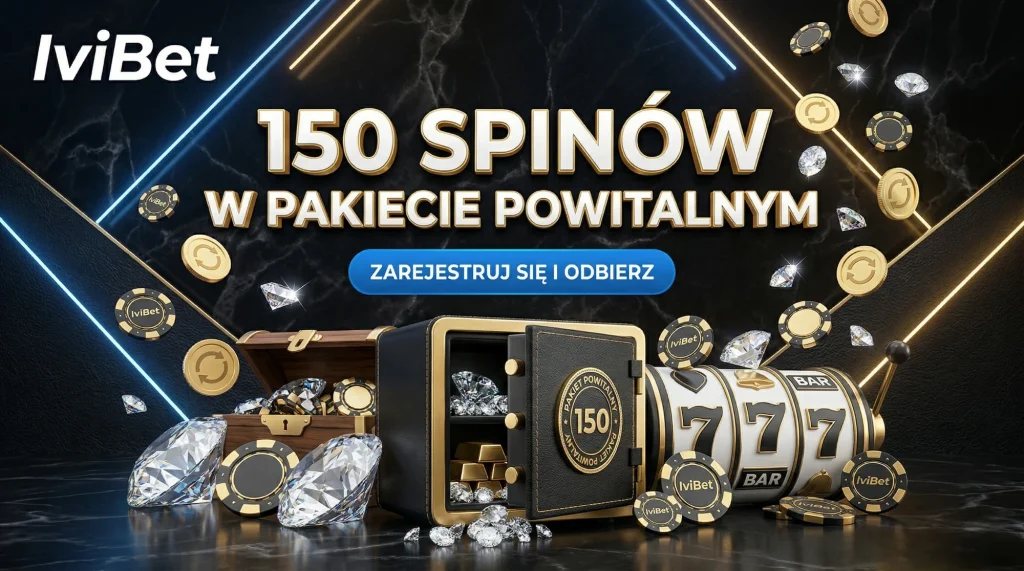 IviBet — 150 spinów w pakiecie powitalnym