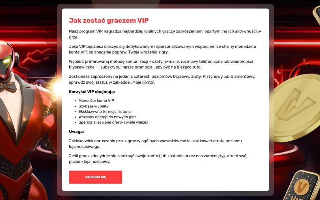Ultra Casino VIP — ekskluzywne przywileje