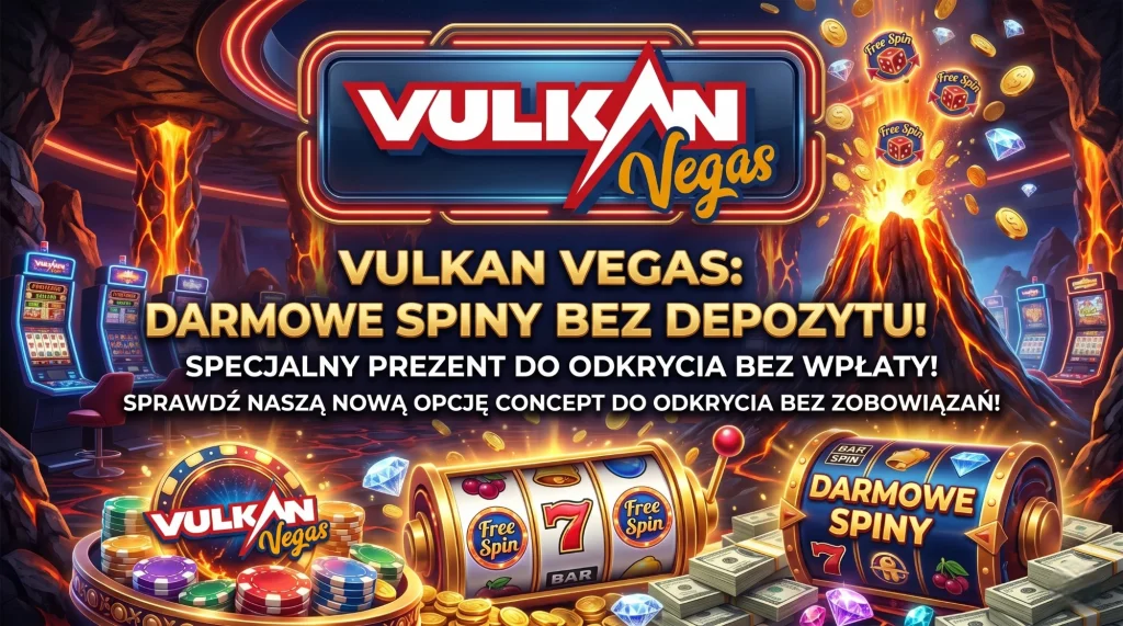 Vulkan Vegas kod promocyjny bez depozytu - darmowe spiny?
