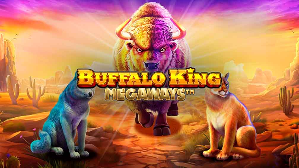 Buffalo King Megaways mechanika Tumble