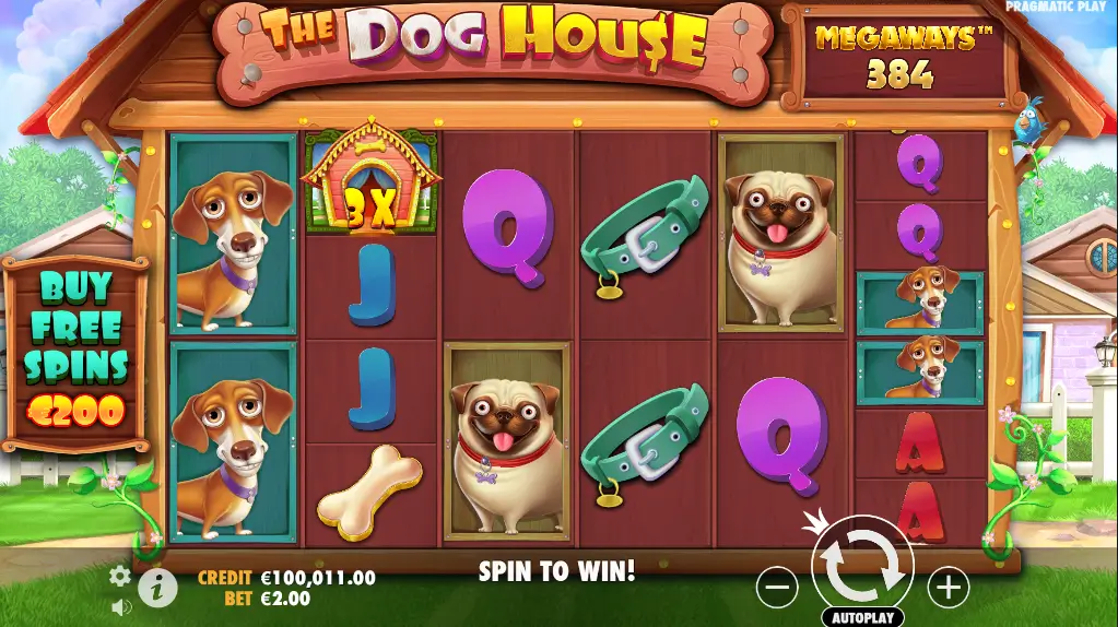 Dog House Megaways demo gra za darmo