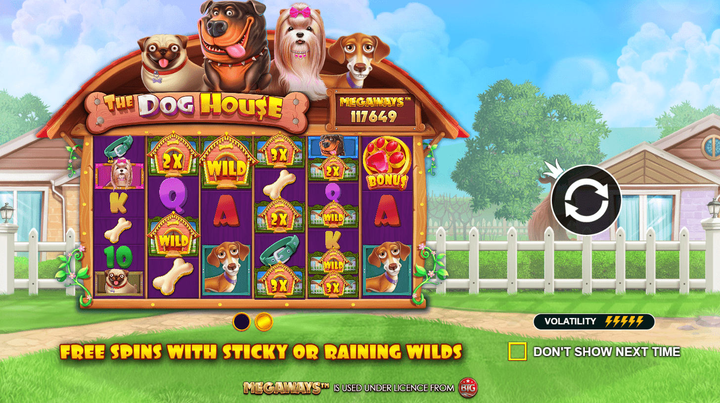 Dog House Megaways mechanika