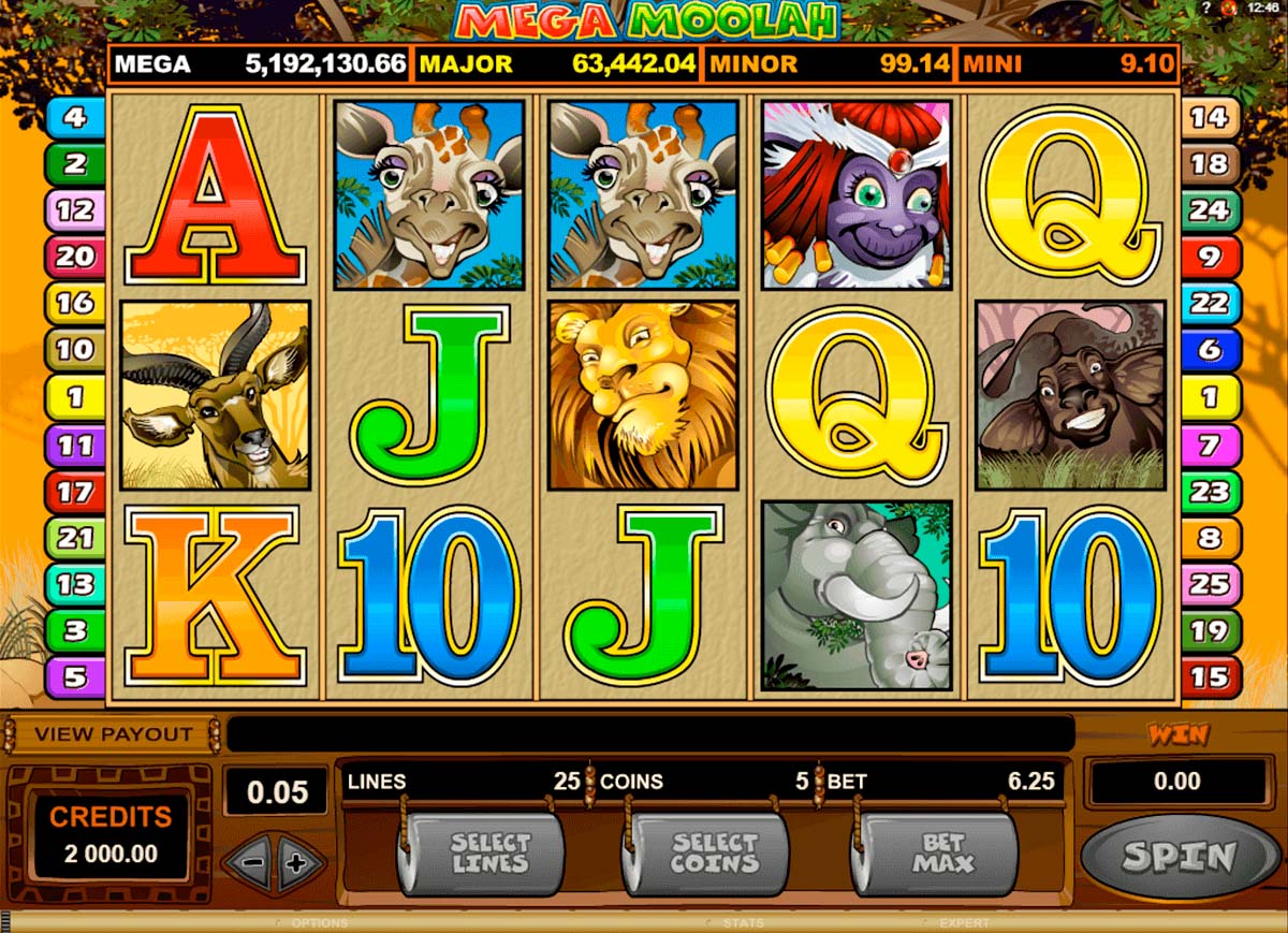 Mega Moolah demo gra za darmo