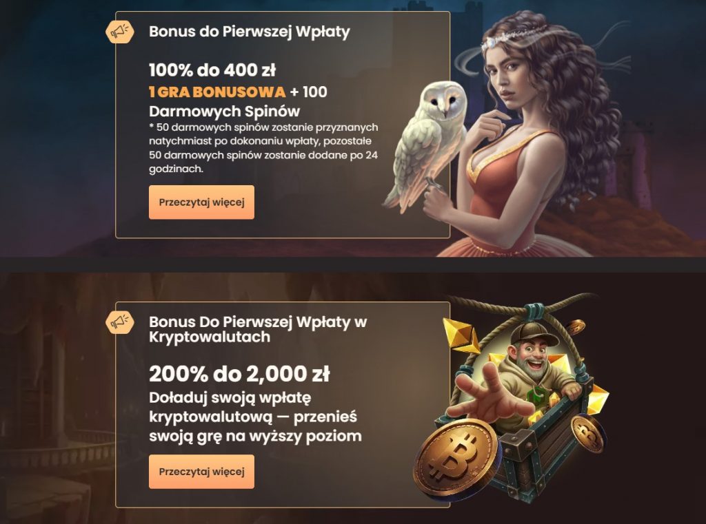 National Casino bonus — ile wynosi pakiet powitalny?