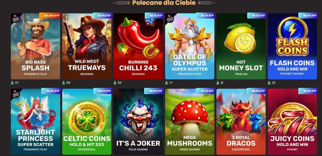 National Casino gry — jaka jest pełna oferta kasyna?