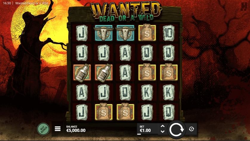Wanted Dead or Wild Hacksaw Gaming