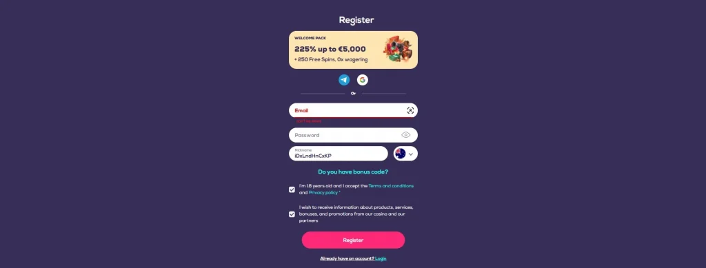 Wild Fortune login — jak się zalogować i utworzyć konto?