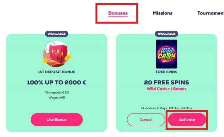 Kod promocyjny i aktywacja 🔑