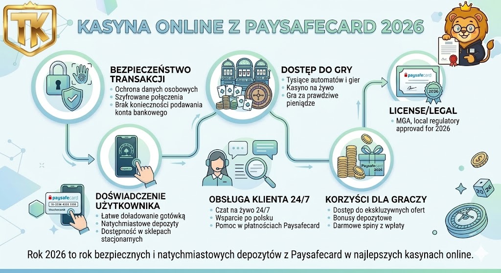 Kasyna Online z Paysafecard 2026