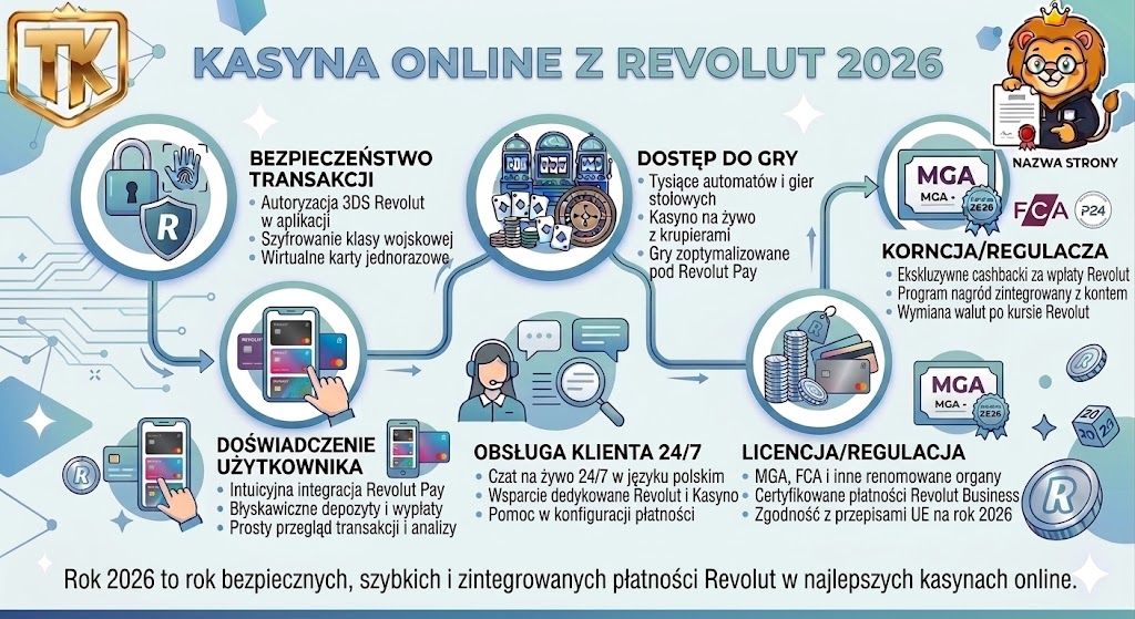 Kasyna Online z Revolut 2026