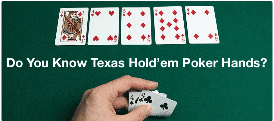 Poker – Texas Hold’em i inne odmiany