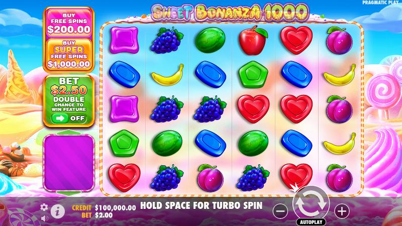 Sweet bonanza Mechanika gry