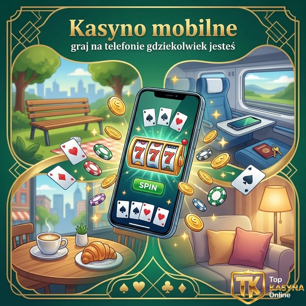 Kasyno mobilne – graj na telefonie gdziekolwiek jesteś