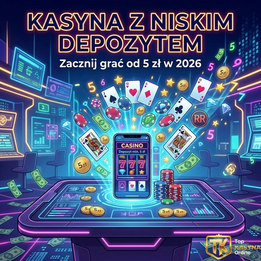 Kasyna z niskim depozytem – zacznij grać od 5 zł w 2026 main pic