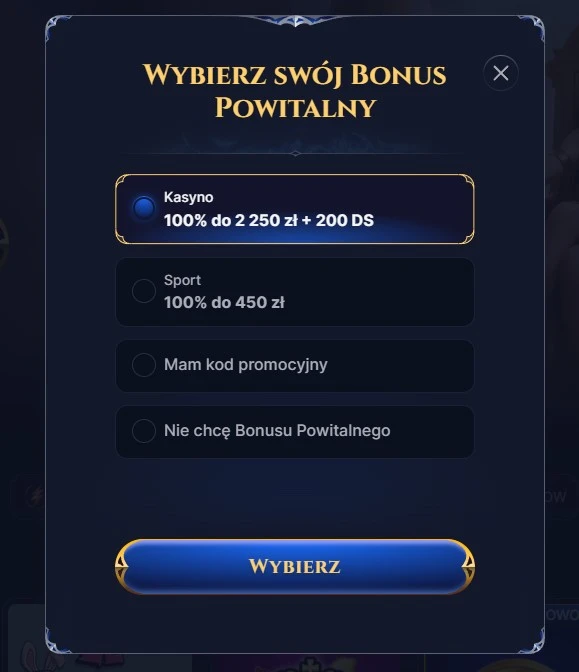 Cazeus bonus powitalny — co otrzymasz na start?
