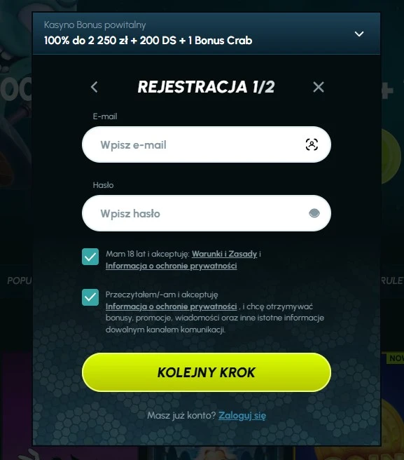 Slotexo login — jak zalogować się i założyć konto?