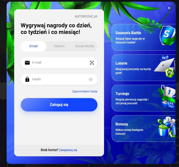 Slottica login — jak zalogować się i zarejestrować konto?