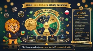 Verde – koło fortuny i pakiety sezonowe
