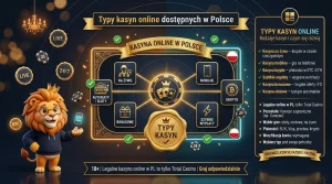 Typy kasyn online dostępnych w Polsce
